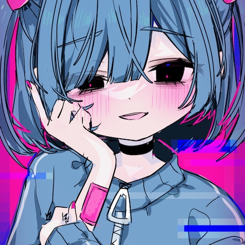 10代女子向け風絵柄サンプル