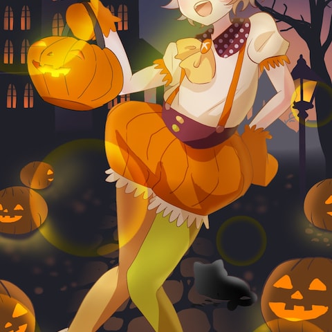 ハロウィンイラスト