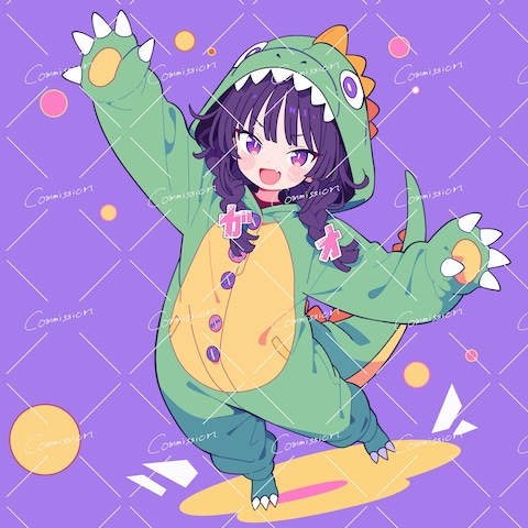 個人Vtuber様活動用SNSアイコン