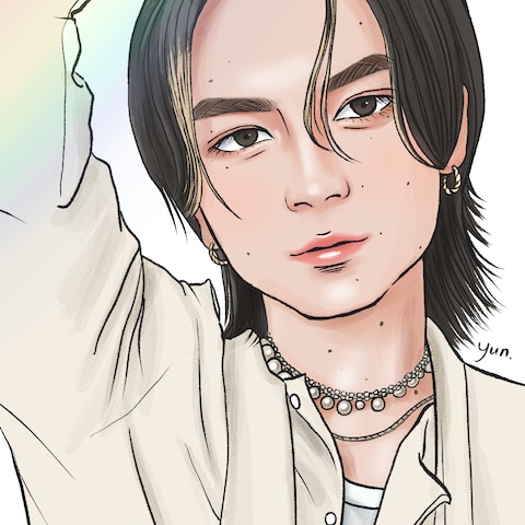 サンプル似顔絵