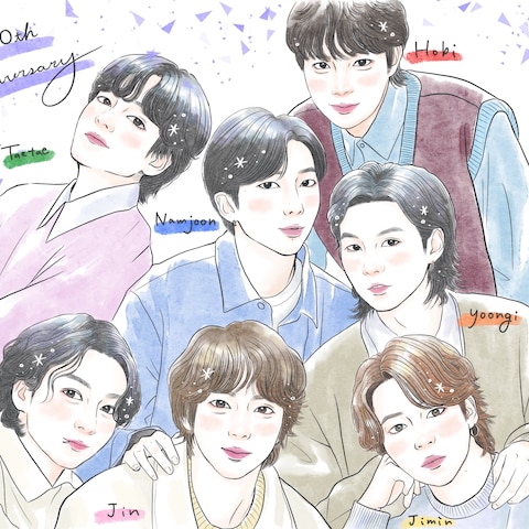 シンプル似顔絵/デジタル