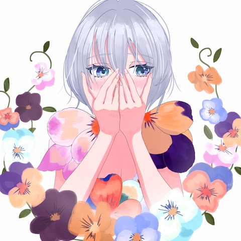 ビオラの少女