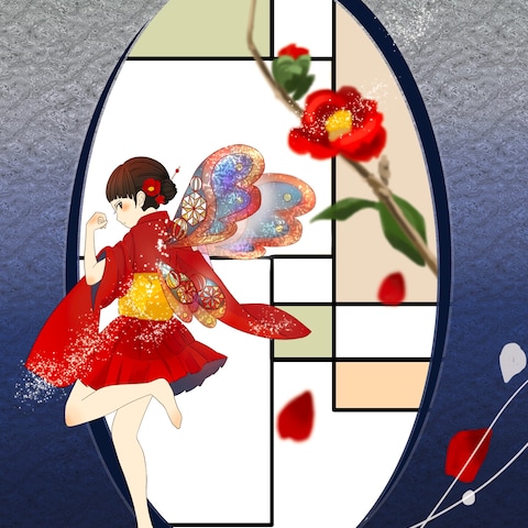 椿の妖精
