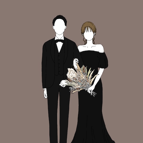 結婚式用イラスト
