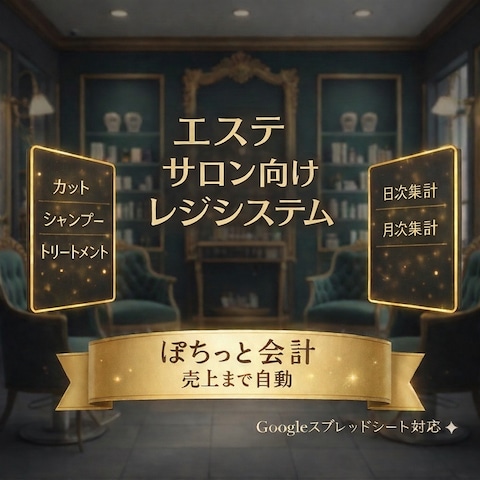 サロン・エステ向けレジシステム
