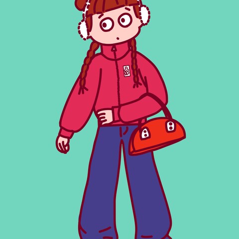 女の子イラスト
