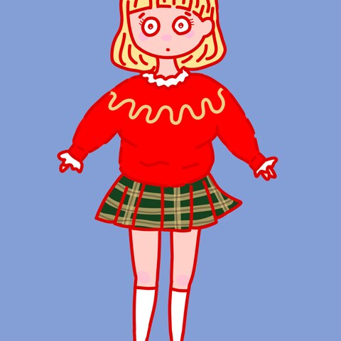 クリスマスの女の子