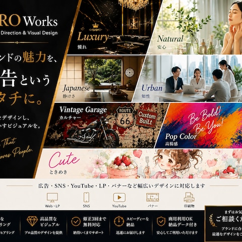 ブランドを伝える広告デザイン｜AIRO Works