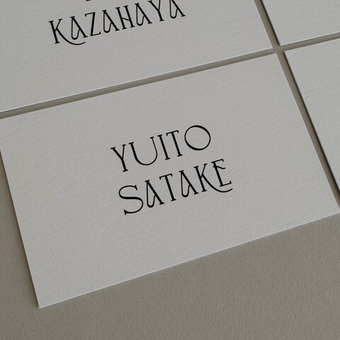 name card
