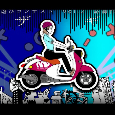 自作web小説の表紙イラスト