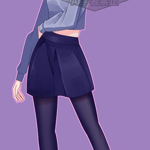 モードな女性