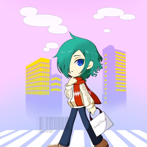 ミニキャラ一枚絵