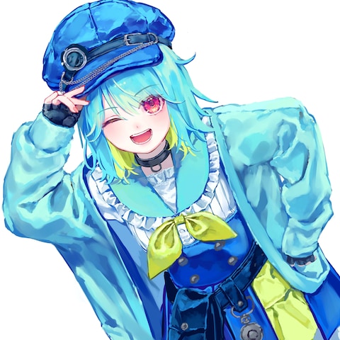 セルフVtuber描き下ろしイラスト
