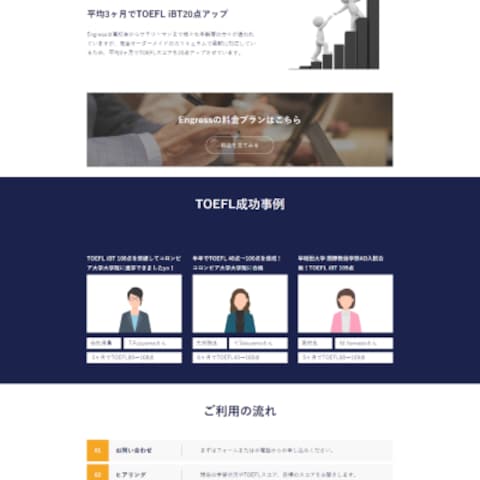 TOEFLコーチングサービス