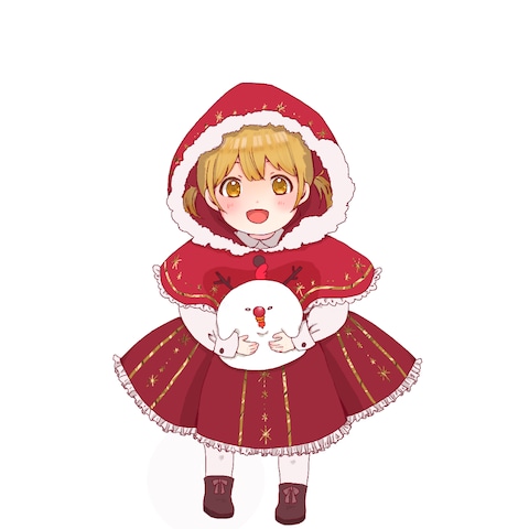 ご依頼クリスマスSD立ち絵(IRIAM)