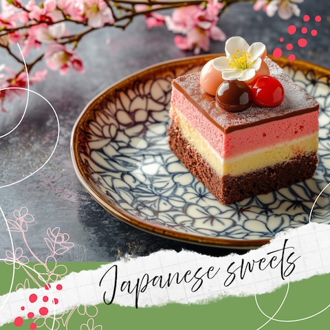 和風スイーツ用広告☆