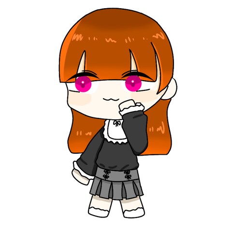 量産型女子デフォルメキャラ