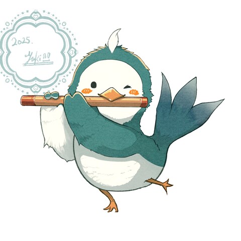 鳥×楽器