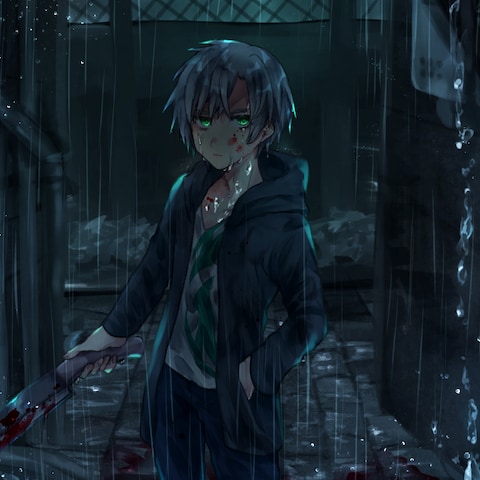 ちょっと暗めなイラスト