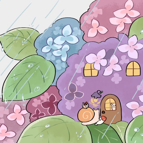 季節のイラスト_6月