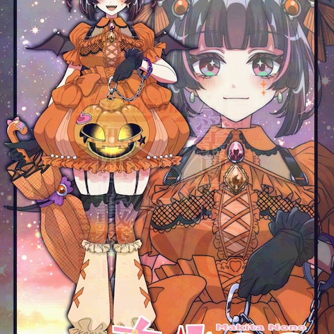 Vtuberイラスト（キャラクターデザイン）