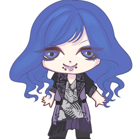 好きなバンドマンのミニキャラ作成