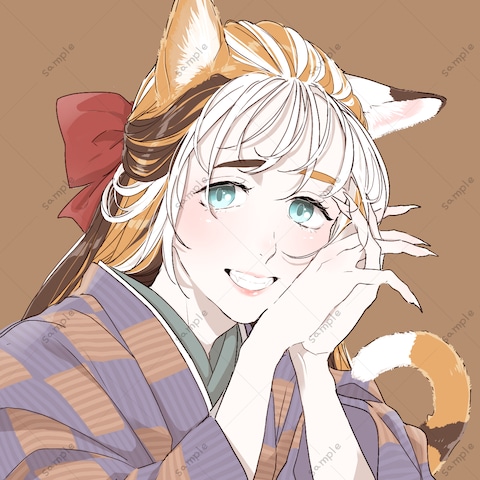 三毛猫のお姉さん