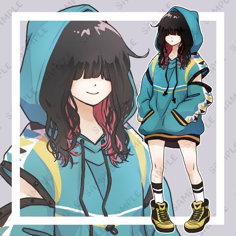 少女立ち絵