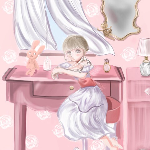少女のイラスト