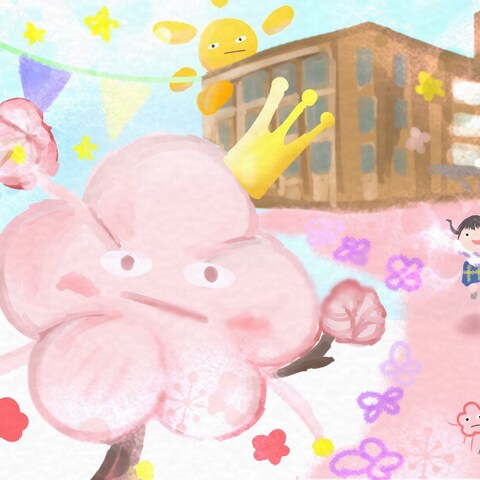 高校時の文化祭イラスト