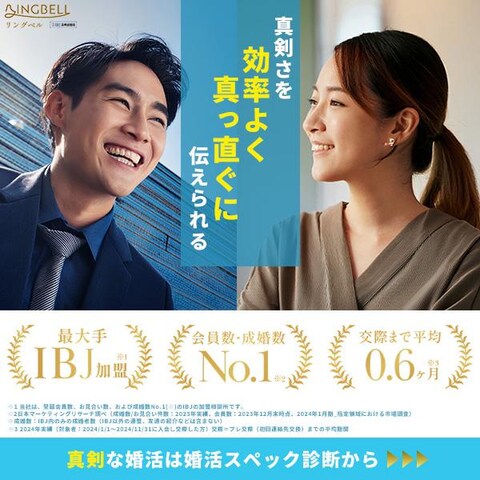 婚活アプリの広告バナー