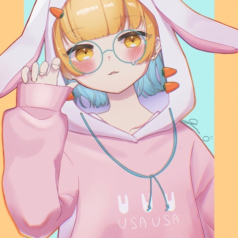 バニーパーカーっ娘