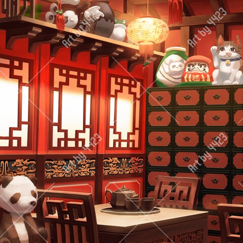 VTUBER配信背景(縦画面)