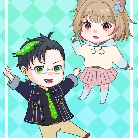 YoutubeOP用アニメーションイラスト