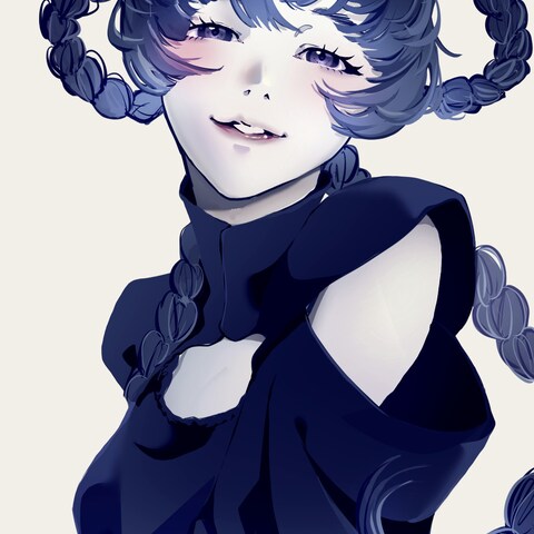 上半身イラスト