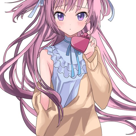 バレンタインの女の子