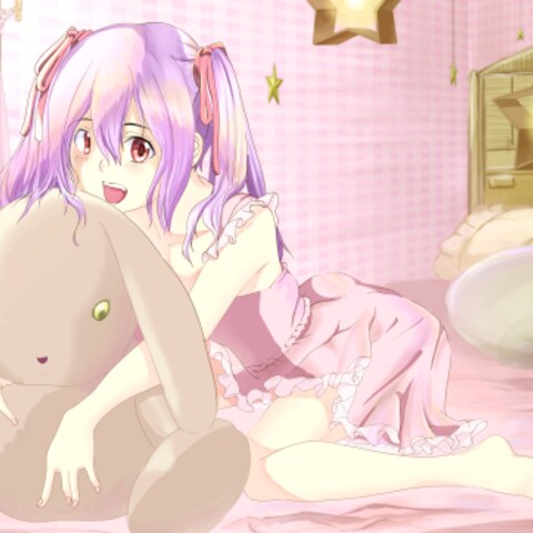 ぬいぐるみと女の子