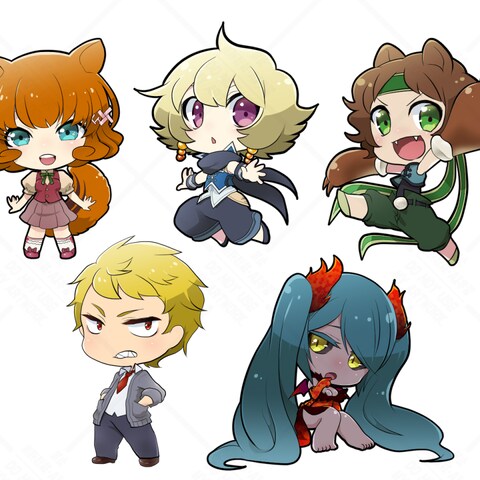 ちびキャラサンプル