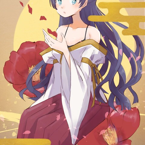和装の女の子