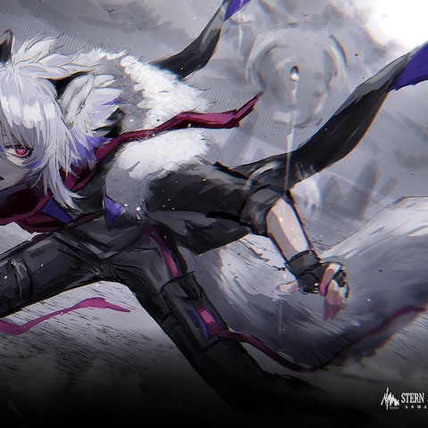 ゲームスチル風イラスト