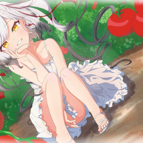 Vtuber『琥珀』様ファンアート　アニメ塗りベース