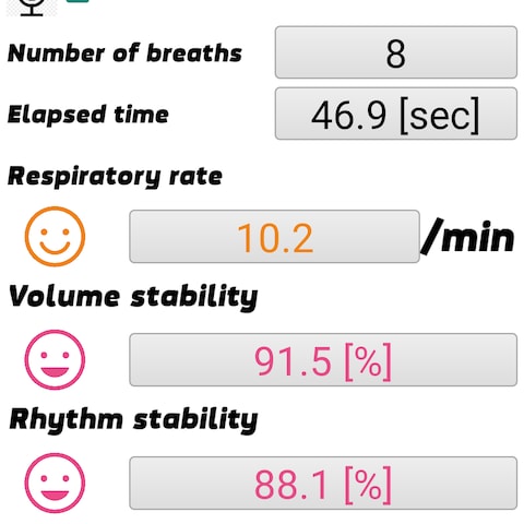 呼吸管理アプリ