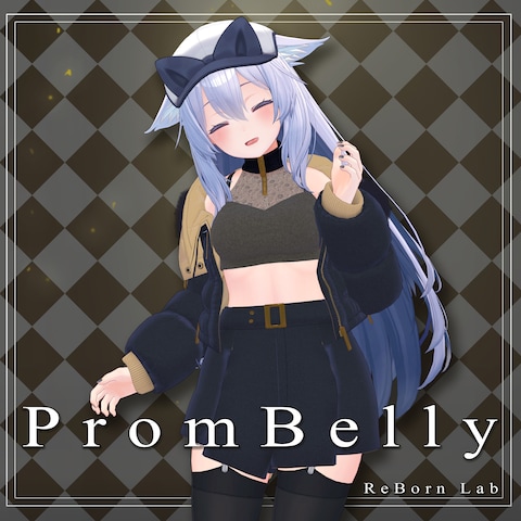 VRChat向けオリジナル3D衣装「PromBelly」