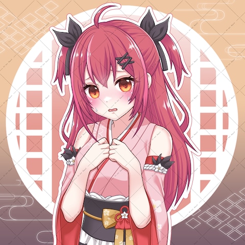 バストアップイラスト