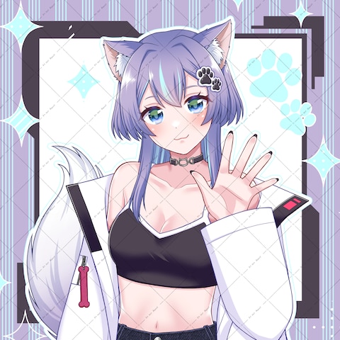 バストアップイラスト