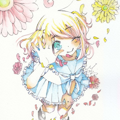 可愛いオリキャラ描けます