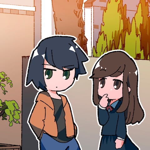 ミニキャラクターの漫画イラスト参考