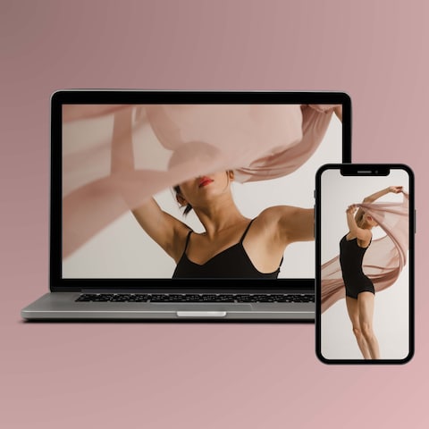 エアリアルヨガスタジオのWebサイト制作