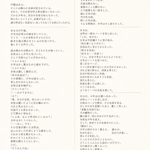 SNSやWEBメディアで読まれる小説の執筆を行いました