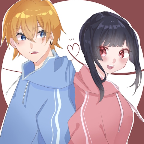カップルイラスト